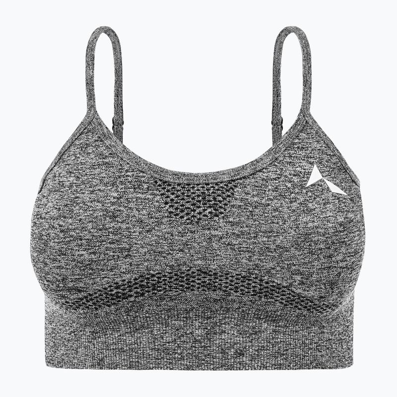 Fitness  Carpatree Vibe Bezšvová podprsenka šedá melanžová 5