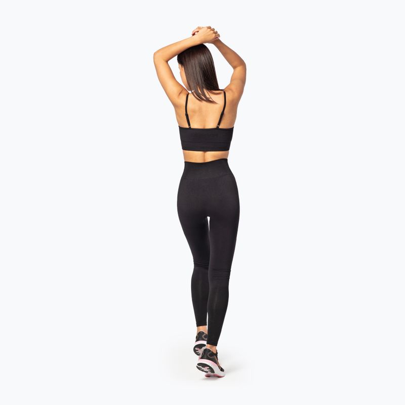 Fitness Carpatree Vibe Bezšvová podprsenka čierna 3