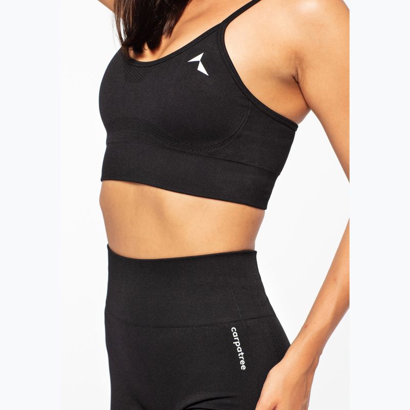 Fitness Carpatree Vibe Bezšvová podprsenka čierna 4