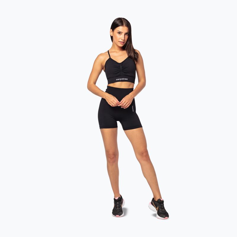 Dámske tréningové šortky Carpatree Allure Seamless black 2