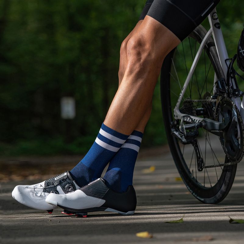 LUXA Nočné cyklistické ponožky námornícka modrá LUAMSNNS 5