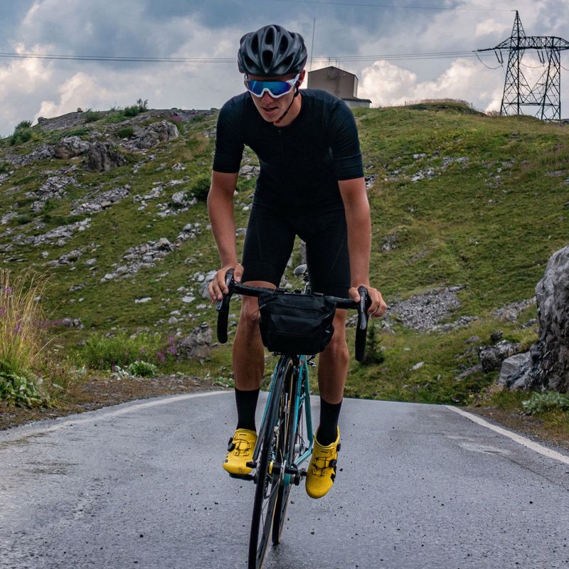 LUXA Coffee Ride cyklistické ponožky čierne LAM21SCRBS1 7