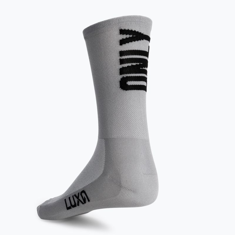 LUXA Only Gravel grey cyklistické ponožky LAM21SOGG1S 4