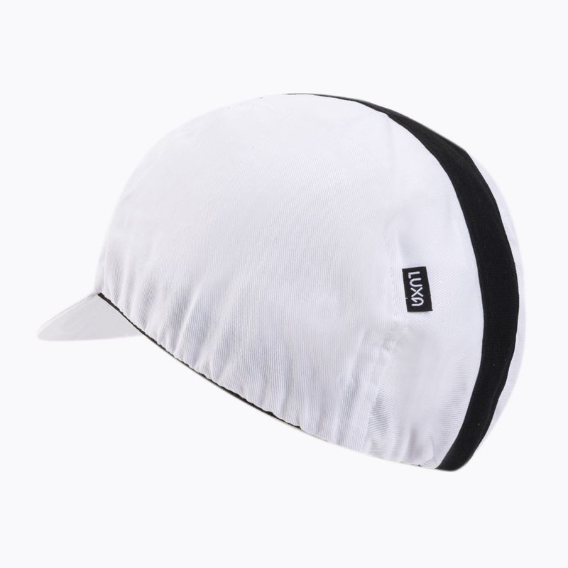 LUXA Classic Stripe baseballová čiapka biela a čierna LULOCKCSW 6