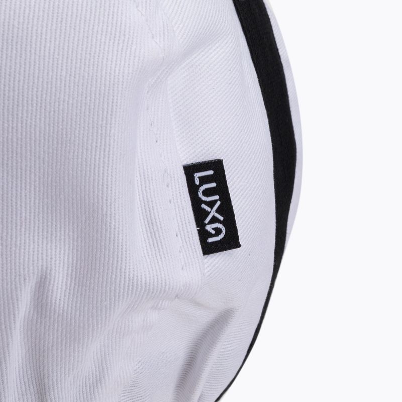 LUXA Classic Stripe baseballová čiapka biela a čierna LULOCKCSW 8