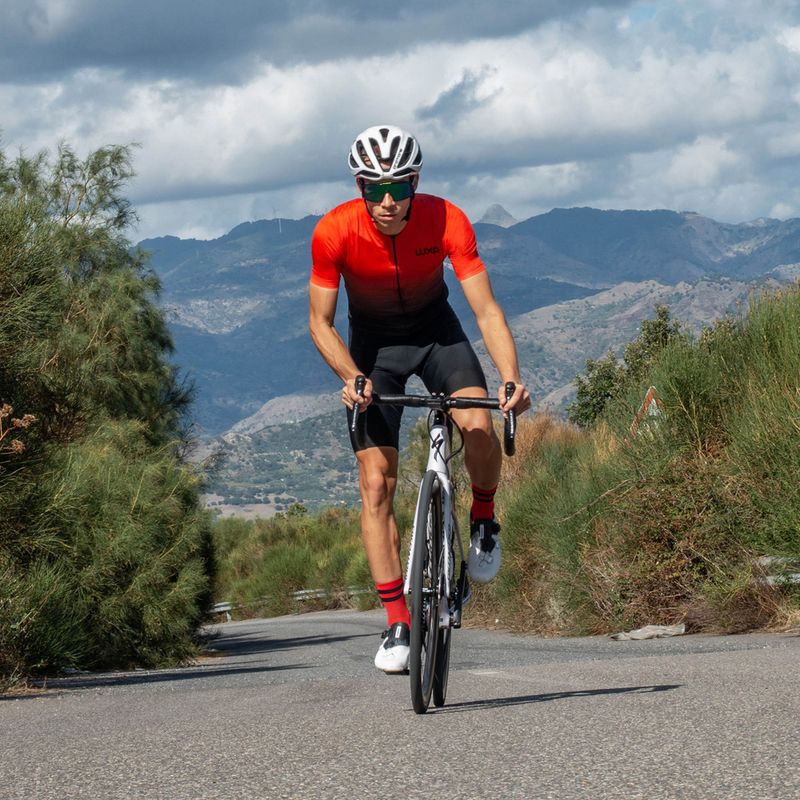 LUXA Nočné cyklistické ponožky červené LAM21SRNS 5