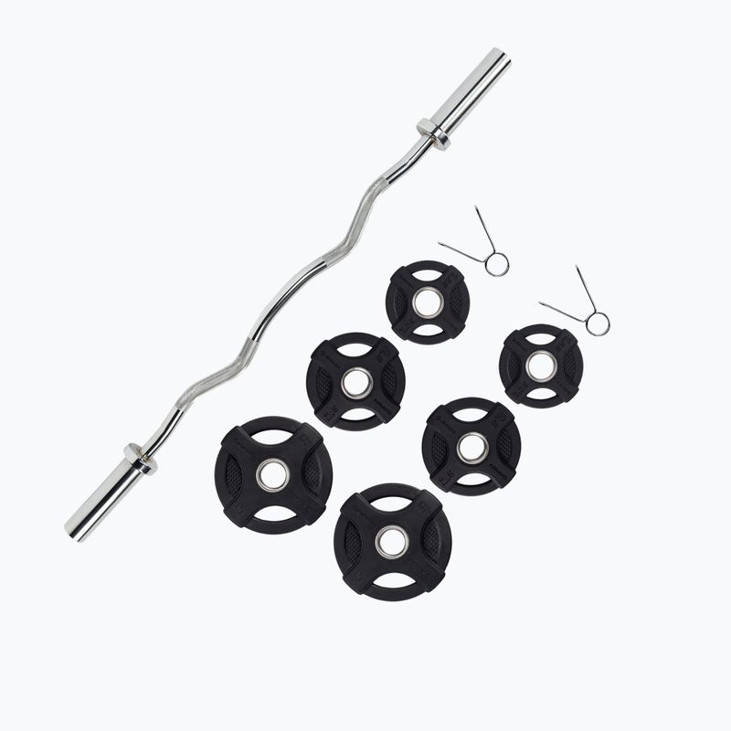 Cvičebná súprava Gipara Iron Pump 27,5 kg čierna 8884 4