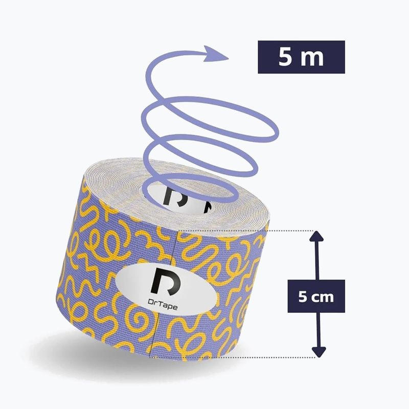 Kineziologické tejpy DrTape Kinesiology Tape doodles 2
