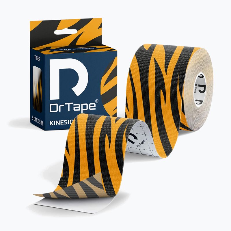 Taśma do kinesiotapingu DrTape Kinesiology Tape tiger