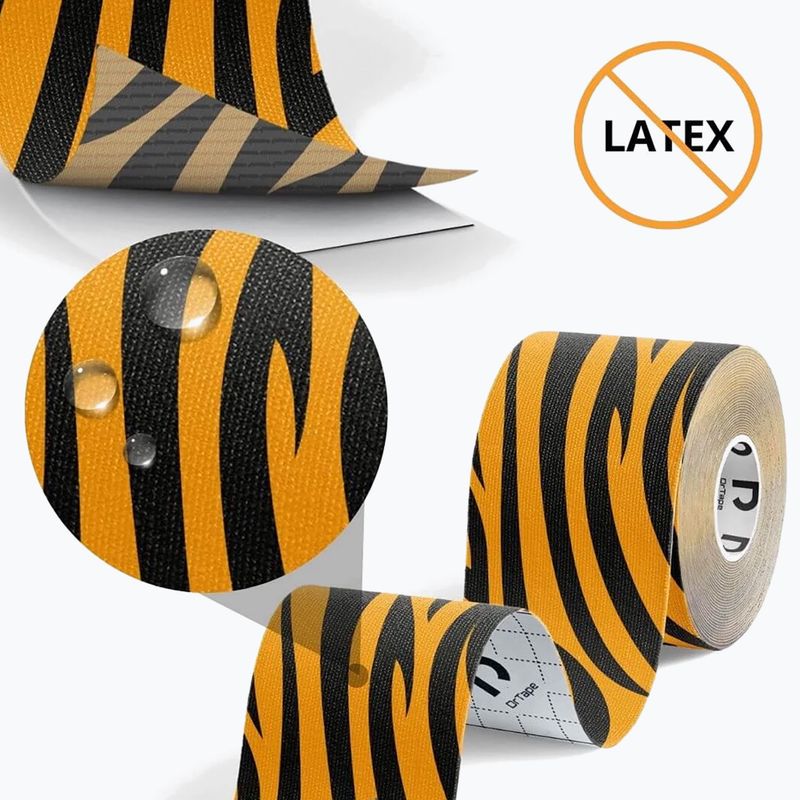 Kineziologické tejpy DrTape Kinesiology Tape tiger 3