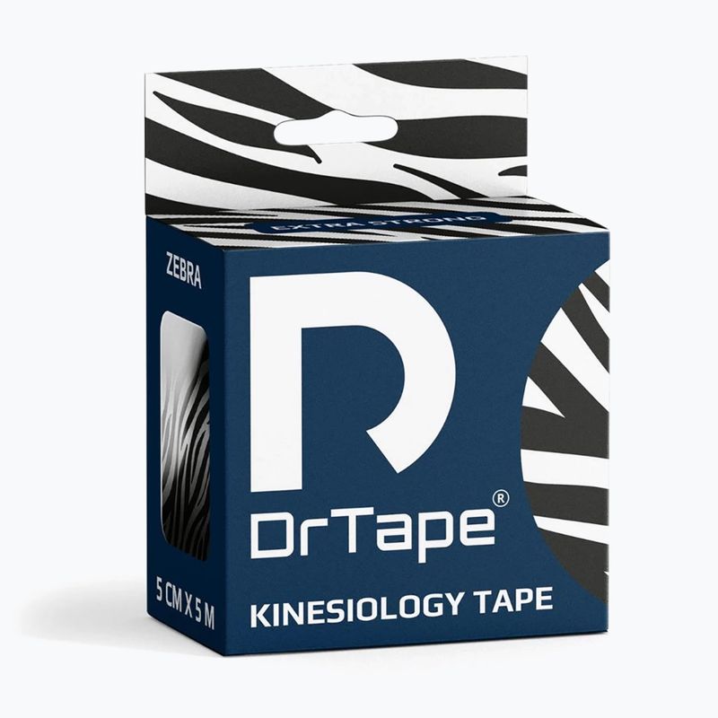 Kineziologické tejpy DrTape Kinesiology Tape zebra 4