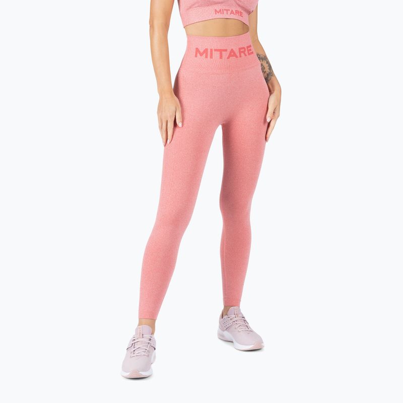 Dámske legíny MITARE Push Up Max ružové K001