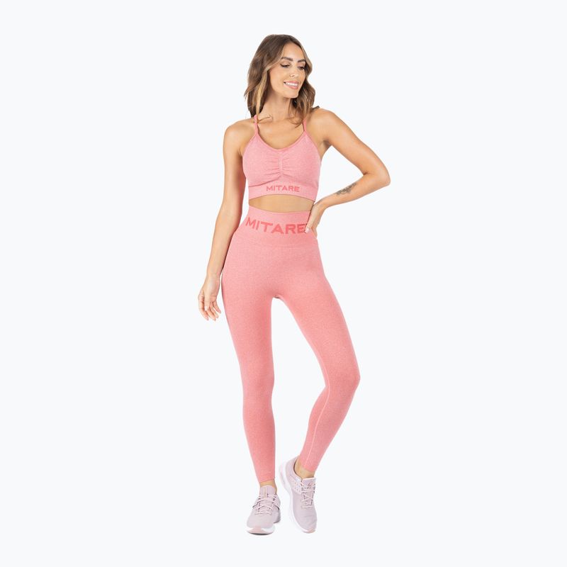 Dámske legíny MITARE Push Up Max ružové K001 2