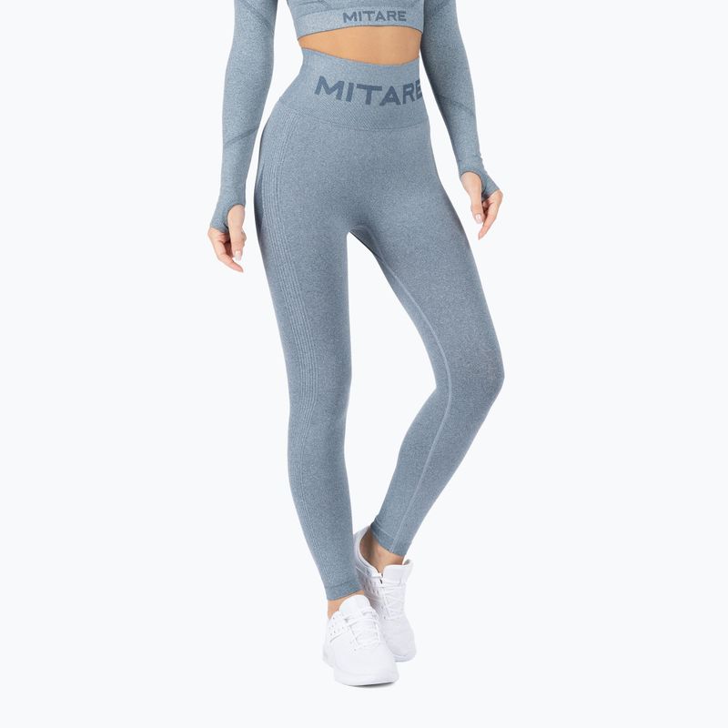 Dámske legíny MITARE Push Up Max modré K001