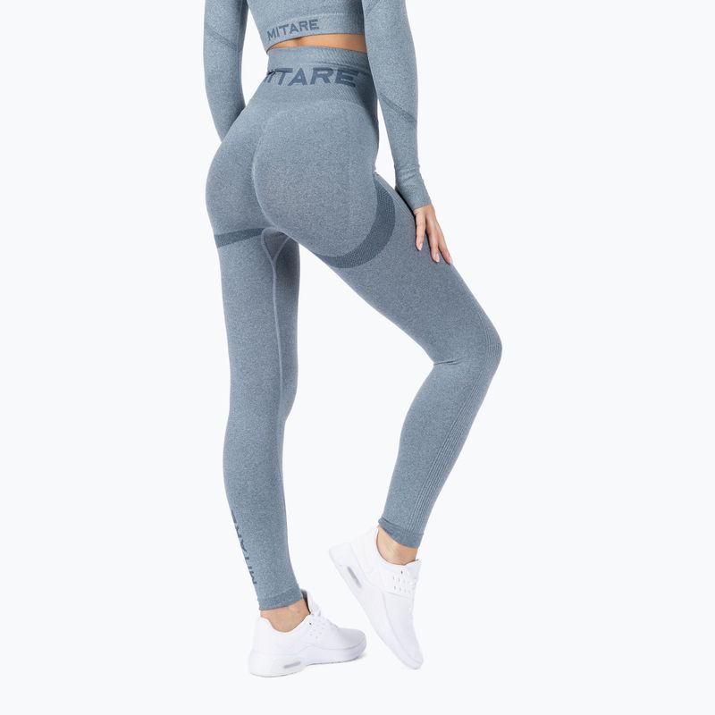 Dámske legíny MITARE Push Up Max modré K001 3