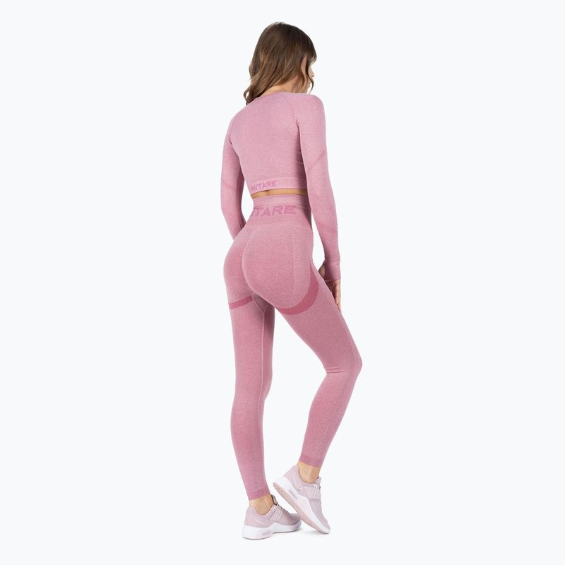 Dámske legíny MITARE Push Up Max ružové K001 3