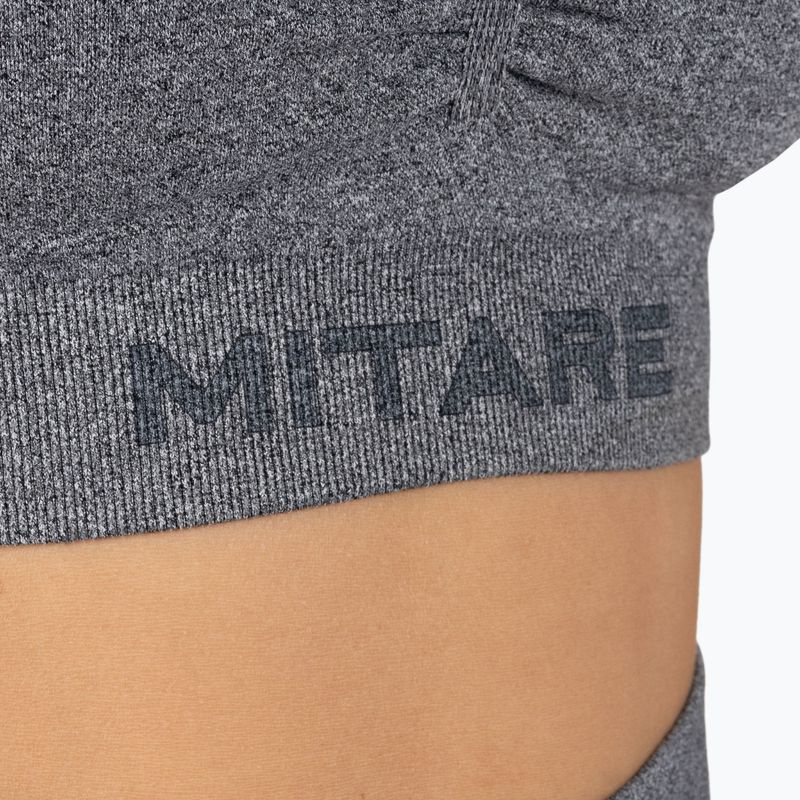 MITARE Push Up Max fitness podprsenka tmavosivá K002 4