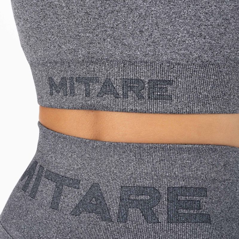 MITARE Push Up Max fitness podprsenka tmavosivá K002 5