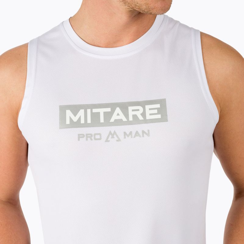MITARE PRO pánske tréningové tielko biele K092 5
