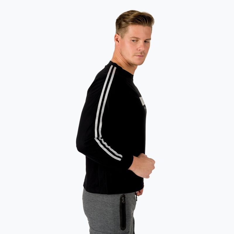 MITARE PRO pánske tričko s dlhým rukávom čierne K090 3