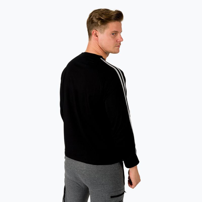 MITARE PRO pánske tričko s dlhým rukávom čierne K090 4