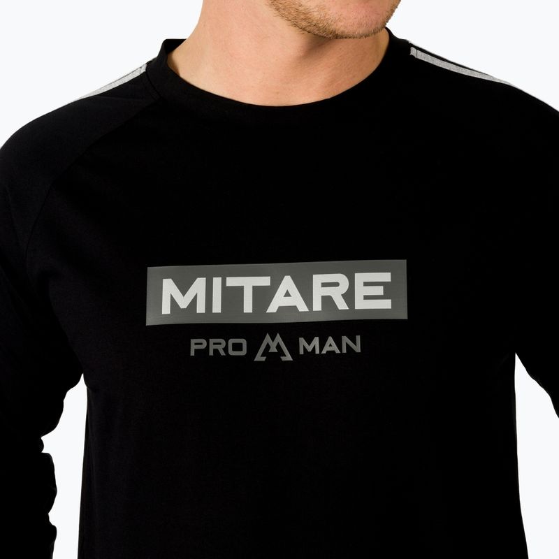 MITARE PRO pánske tričko s dlhým rukávom čierne K090 6