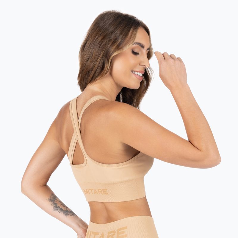 MITARE Sunny béžová fitness podprsenka K114 3