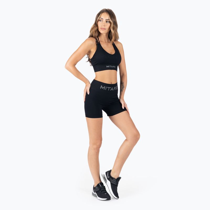 Dámske tréningové šortky MITARE Push Up Sunny black K115 2