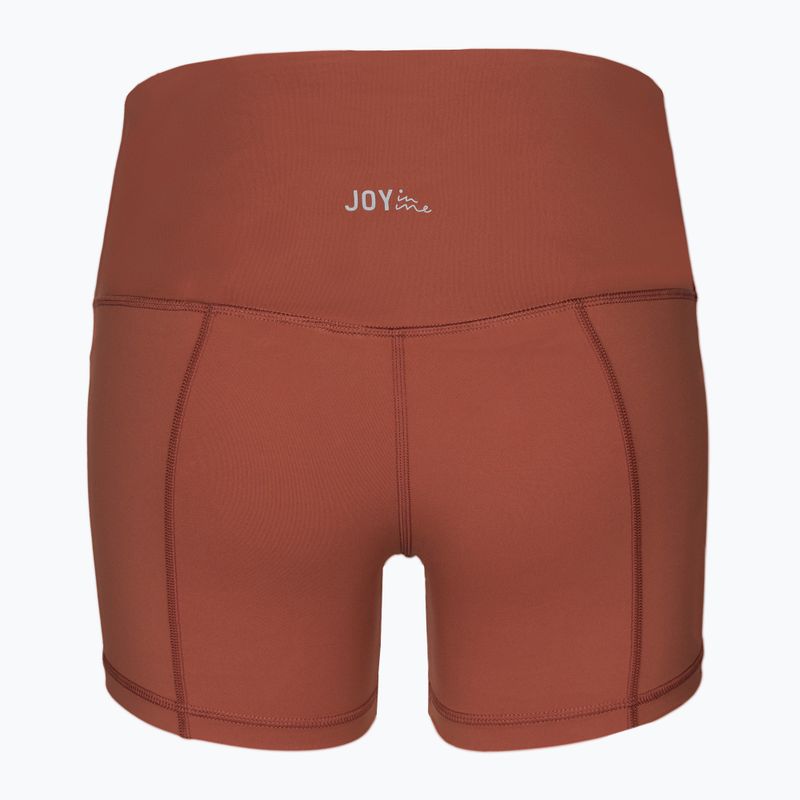 Dámske šortky na jogu JOYINME Rise brown 801484 2