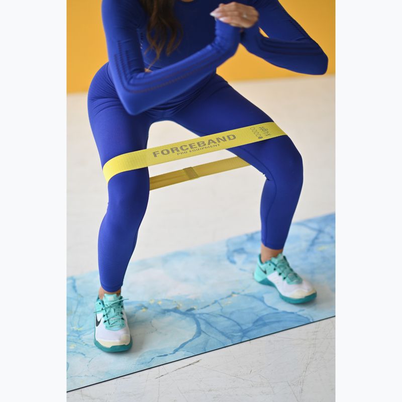 Súprava fitness pásiek FORCEBAND Mini Band 5 ks + E-BOOK multicolor 9