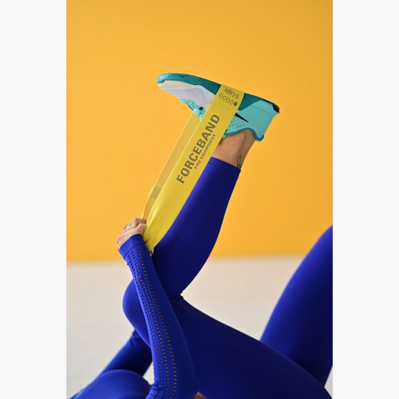 Súprava fitness pásiek FORCEBAND Mini Band 5 ks + E-BOOK multicolor 10