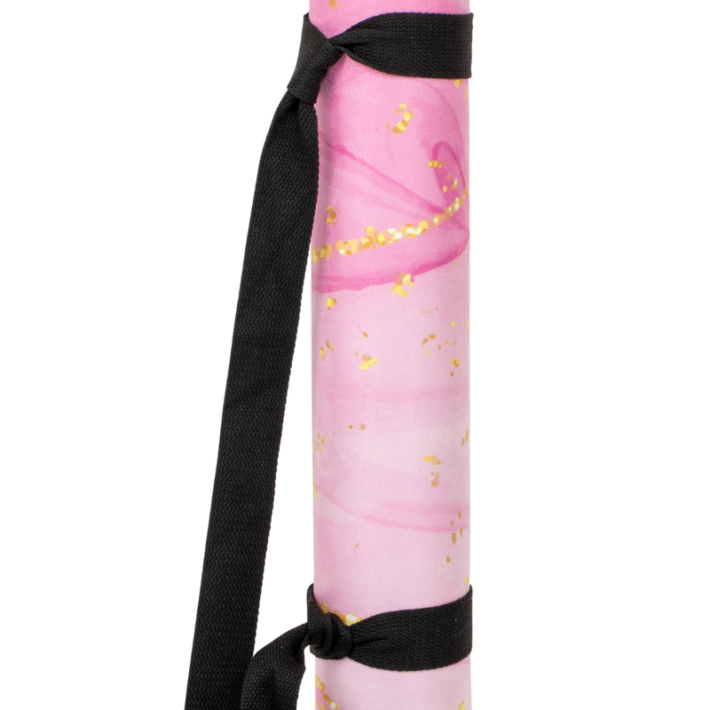 Podložka na jogu/fitness ORCEBAND Gold Pink 4 mm pink/gold 3