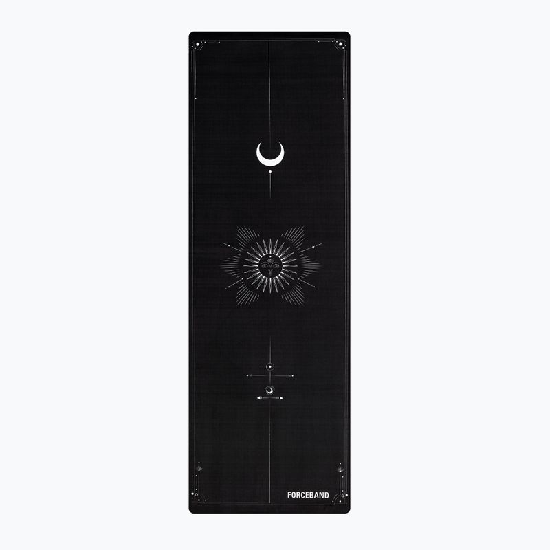 Podložka na jogu/fitness ORCEBAND Moon 4 mm black