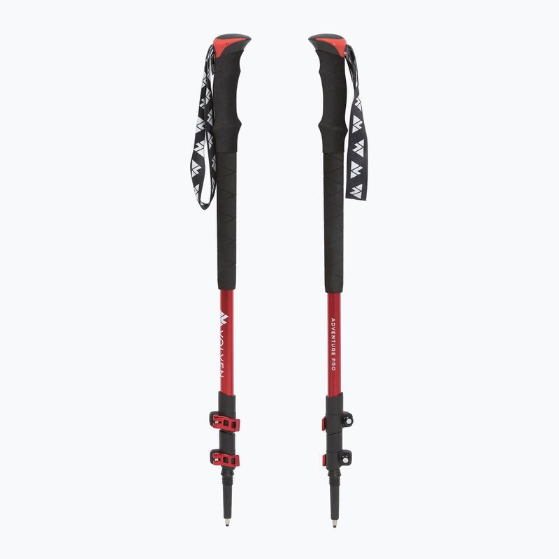 Trekingové palice Volven Adevnture Pro red 5