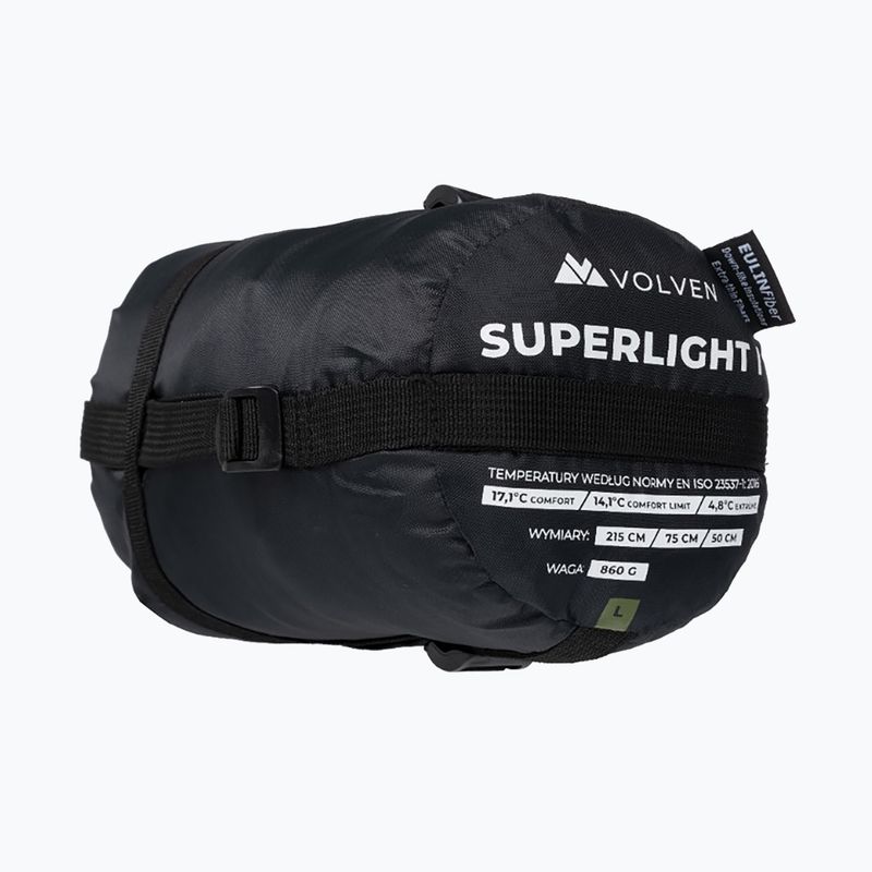 Spací vak Volven Superlight I 215 cm/right olive 5