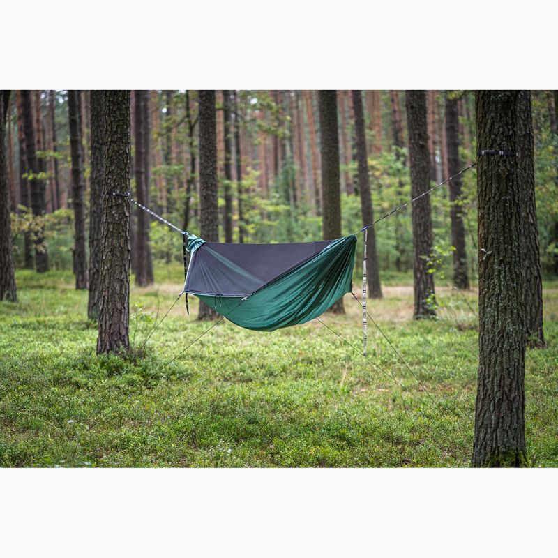 Turistická hojdacia sieť Lesovik Draka silver pine 2