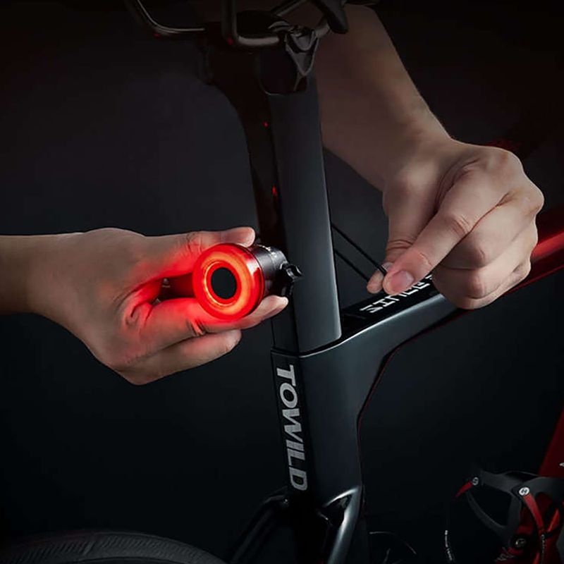 Sada cyklistických svetiel Towild CL1200 + TL03 black 4