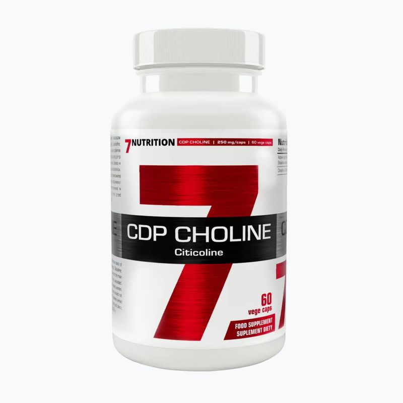 CDP Choline Citiocoline 7Nutrition pamäť a koncentrácia 60 kapsúl 7Nu000485