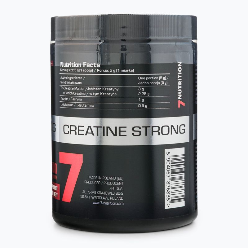 Kreatín 7Nutrition Strong 400g citrón 7NU76828-L 3
