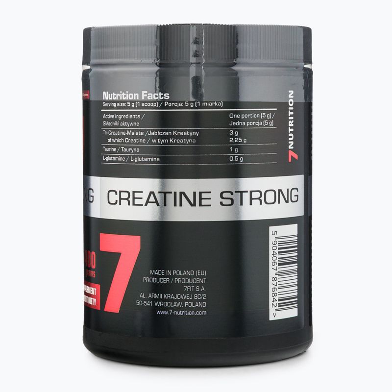 7Nutrition Strong kreatín 400g oranžový 7NU76828-O 3