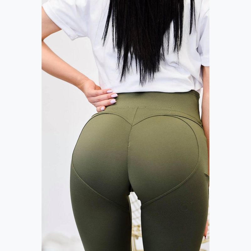 Dámske legíny Chiara Wear Push Up khaki 4