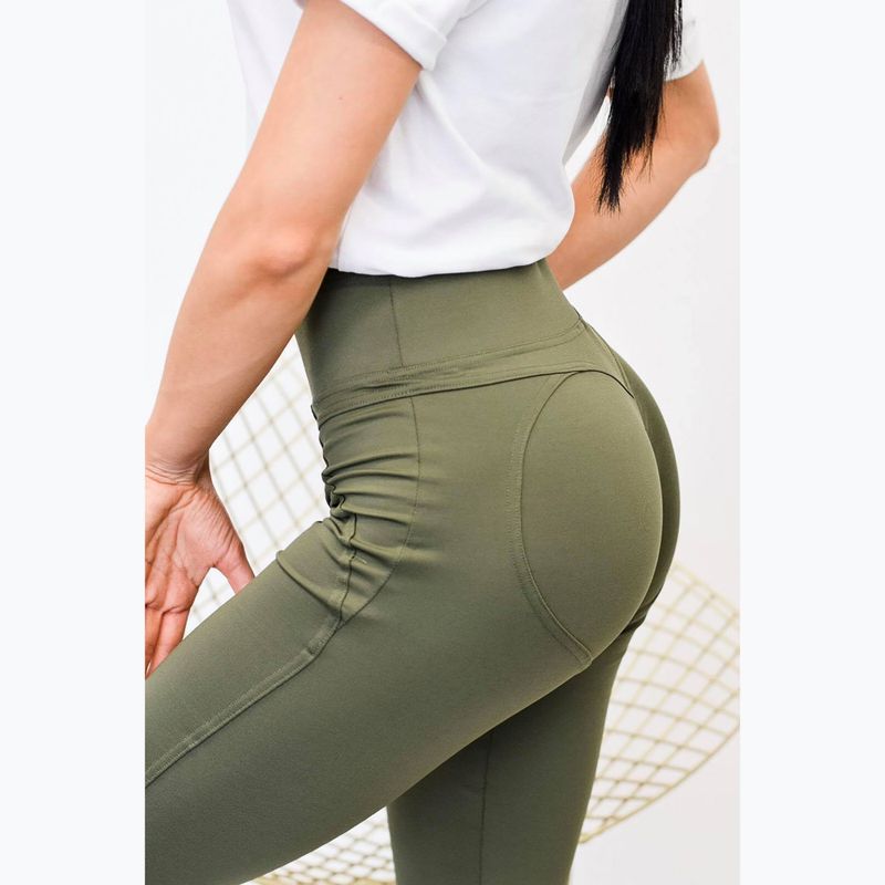 Dámske legíny Chiara Wear Push Up khaki 6