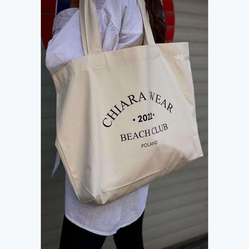 Taška Chiara Wear Beach Club Tote ecru 6