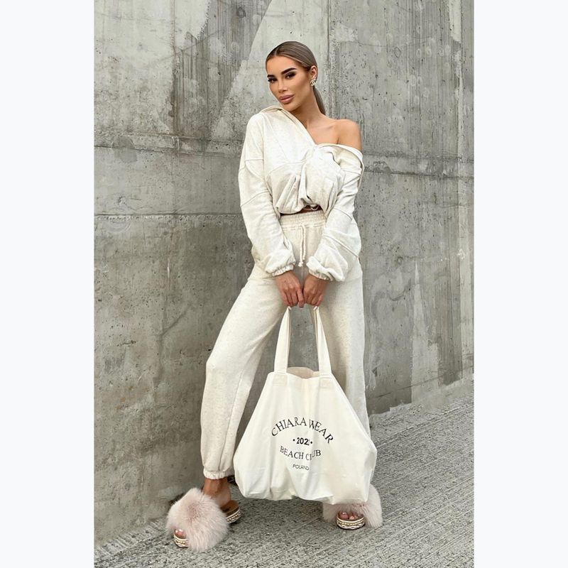 Taška Chiara Wear Beach Club Tote ecru 9