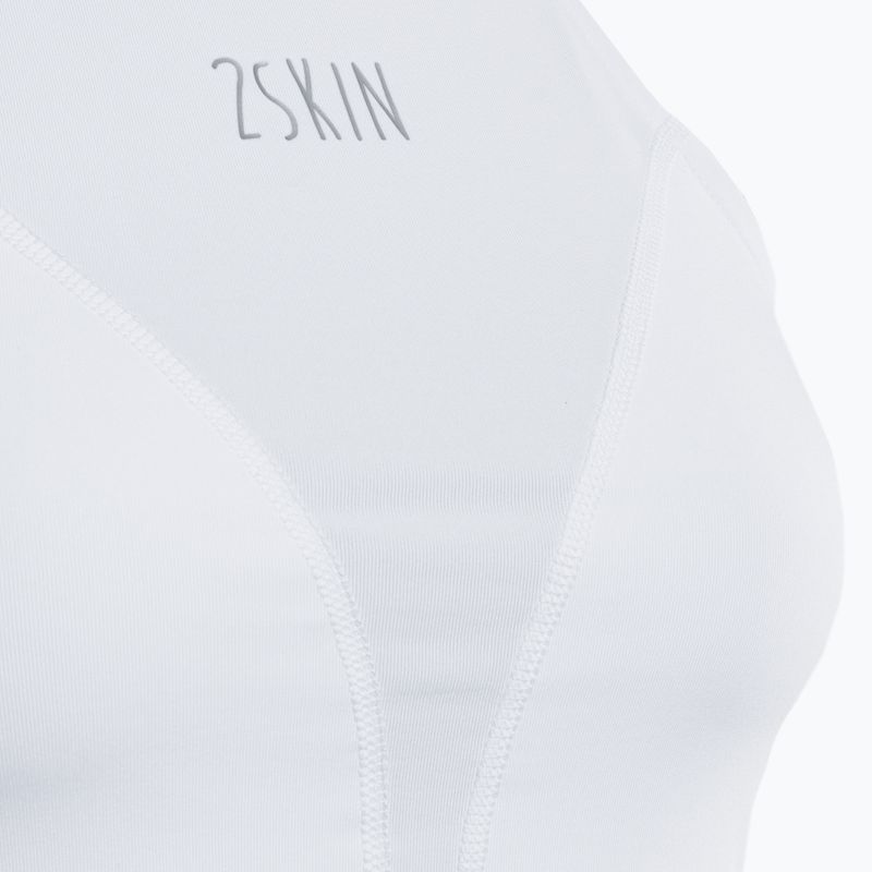Dámsky tréningový top 2skin Crop Top White 2S-61305 3