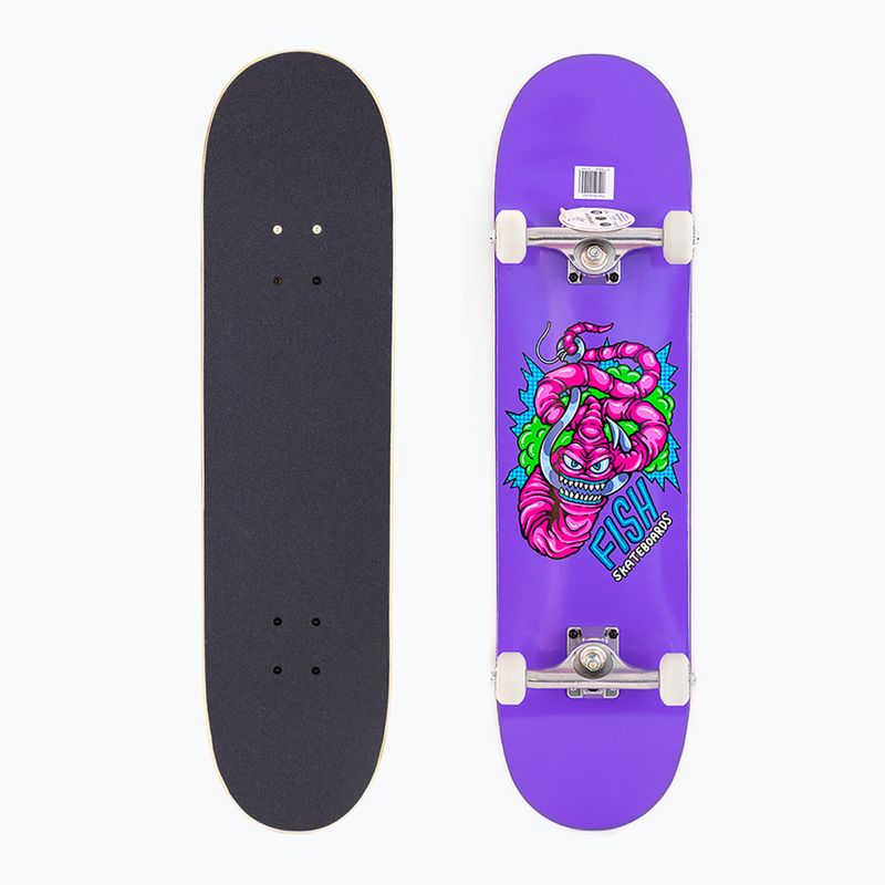 Fish Skateboardy Začiatočník Huron 8.0" klasický skateboard