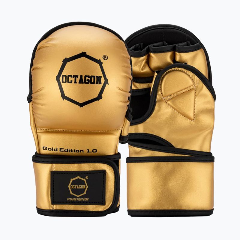 Grapplingové rukavice Octagon Gold Edition 1.0 MMA gold