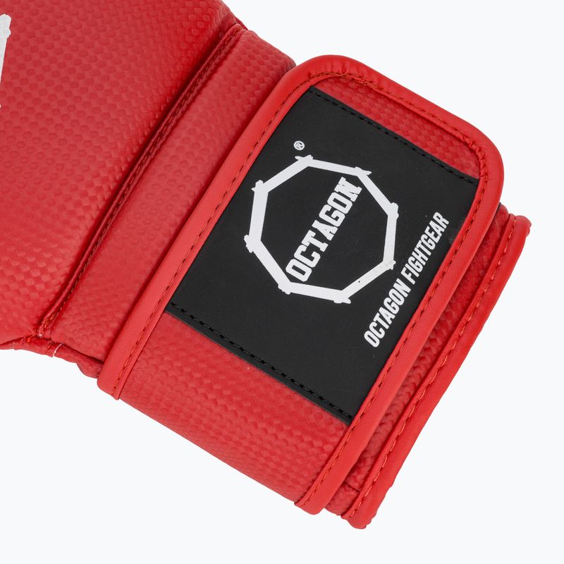 Boxerské rukavice Octagon Kevlar red 6