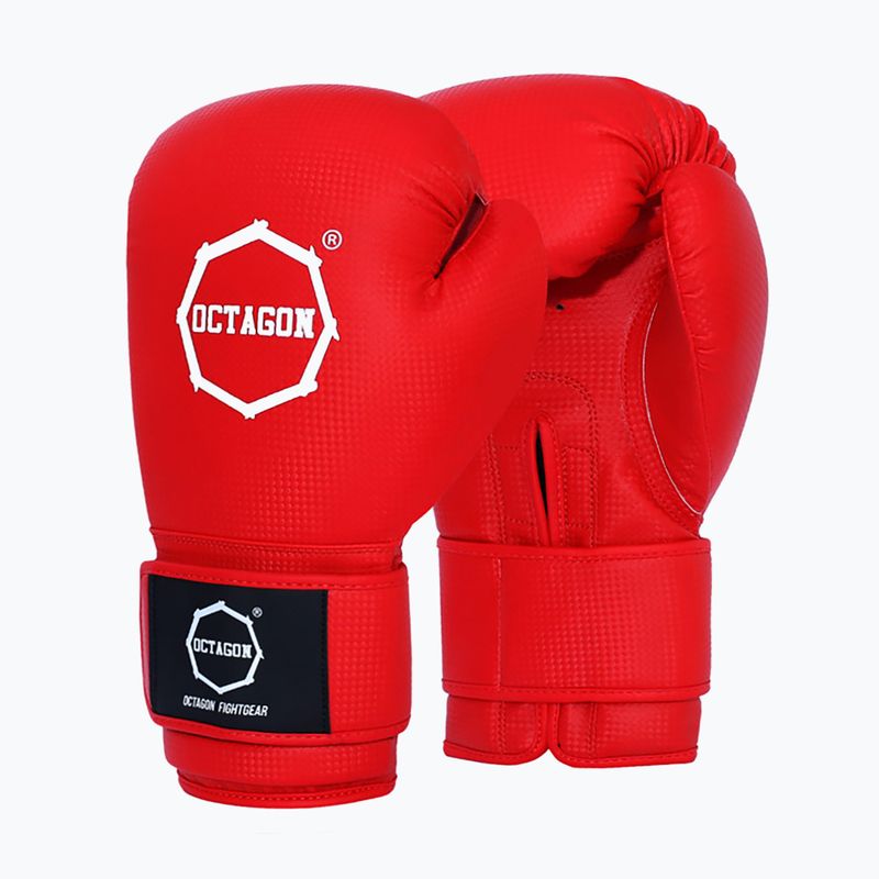 Boxerské rukavice Octagon Kevlar red