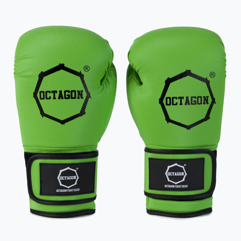 Zelené boxerské rukavice Octagon Kevlar